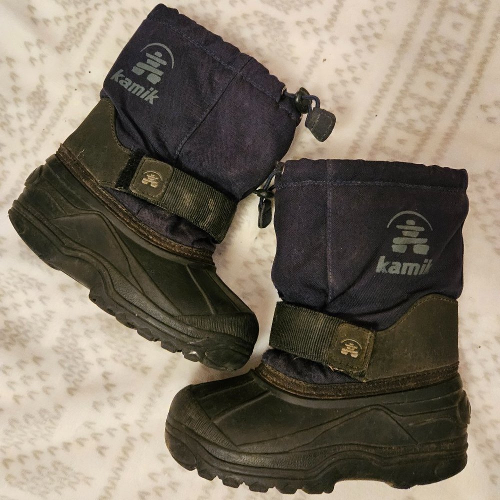 Kamik Snowboot - Size 11 (little) - Navy